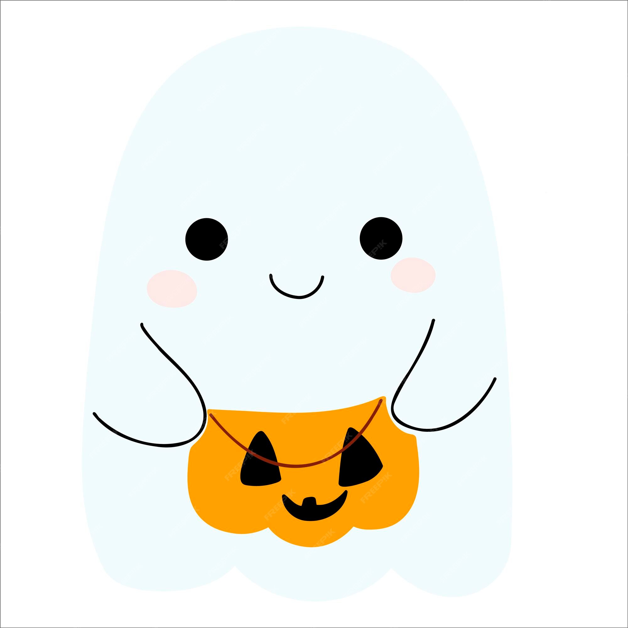 Isolated Kawaii Scared Face Cartoon Vector Design Stock Vector