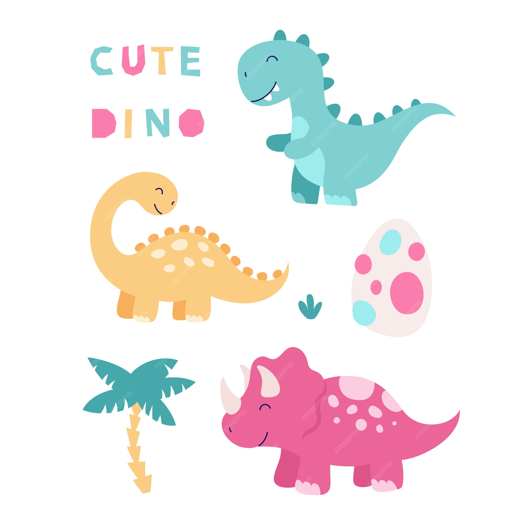 Cartoon Dinosaur. Cartoon Cute Baby Dino Triceratops Prehistoric Wild  Animals Brontosaurus Isolated Dinosaurs Vector Ilustração do Vetor -  Ilustração de fantasia, extinto: 144890330