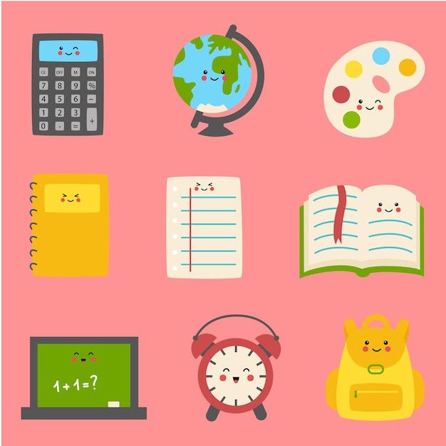 Pink School Supplies Stock Illustrations – 3,244 Pink School Supplies Stock  Illustrations, Vectors & Clipart - Dreamstime