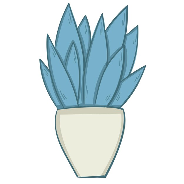 Vector set de ilustraciones de plantas