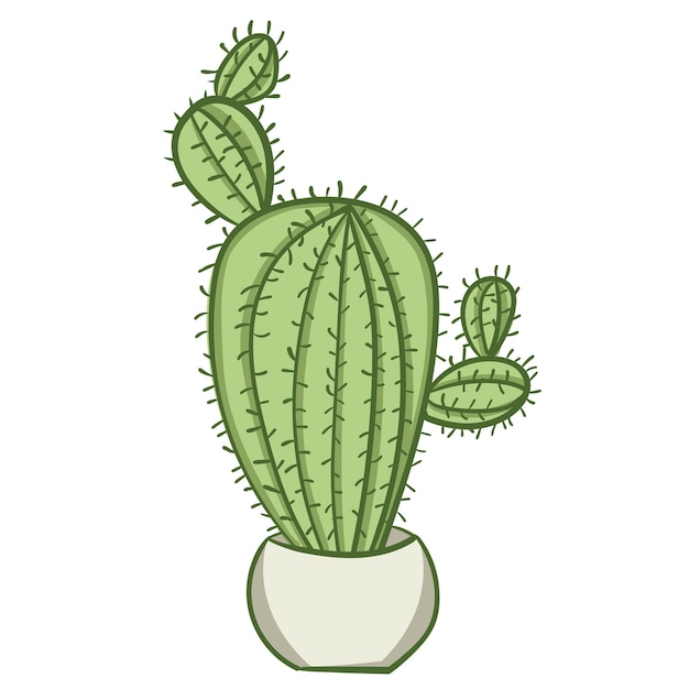 Vector set de ilustraciones de plantas