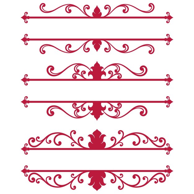 Set decorative border