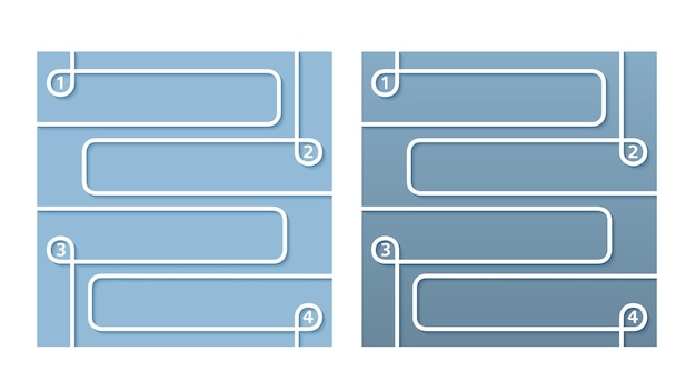Set design modello di presentazione aziendale illustrazione vettoriale eps 10 può essere utilizzato per il processo grafico la società finanziaria tecnologia infografica numero banner grafici e grafici o power point