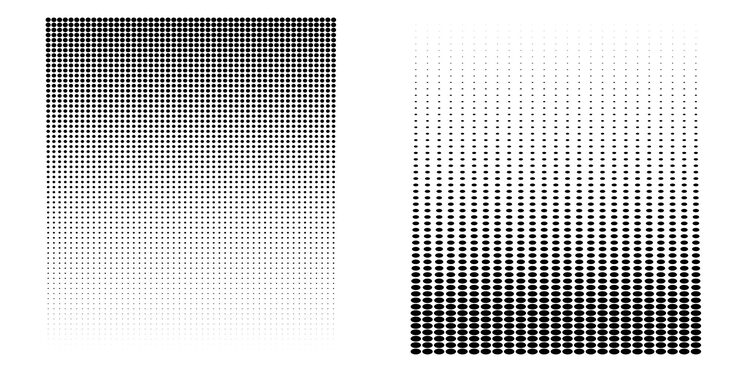 Vector 디자인 요소 기호 설정 흰색 배경에 편집 가능한 하프톤 프레임 점 원 패턴 벡터 그림 검정 임의 점이 있는 10 프레임 라운드 테두리 하프톤 원 점 텍스트를 사용하는 아이콘