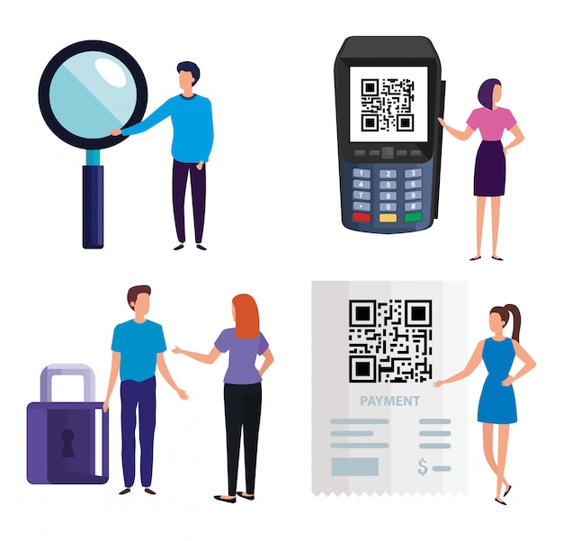 스캔 코드 qr 및 문자 디자인 설정