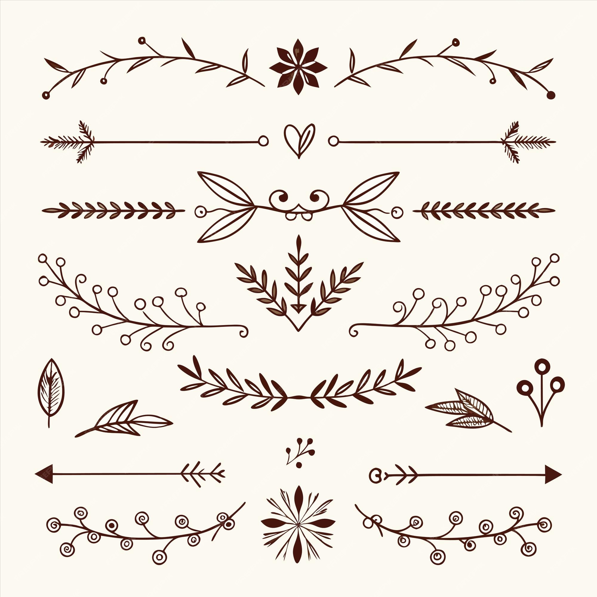 A set of different designs and designs for a design | Premium AI