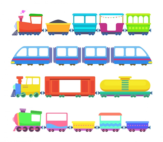 別の子供たちの列車のセットです。