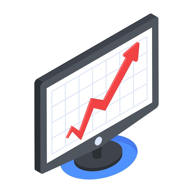 Set of Digital Currencies Isometric Icons