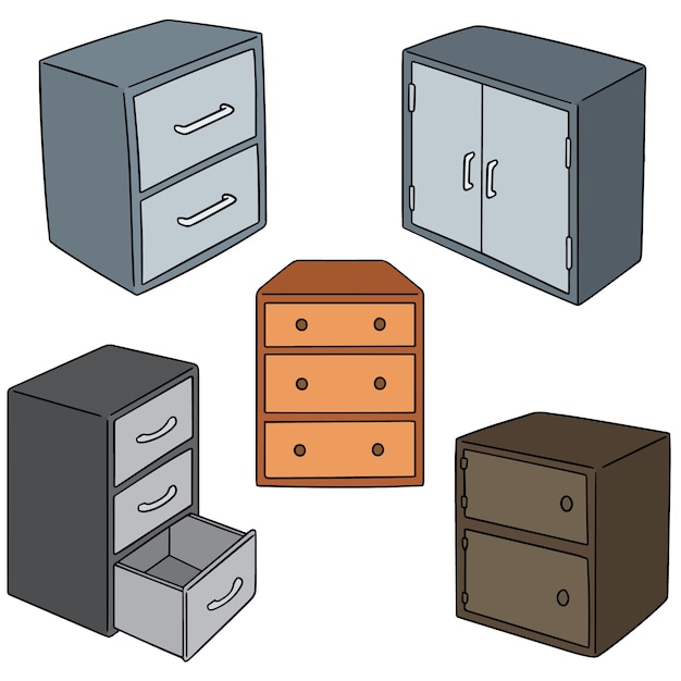 set of drawer