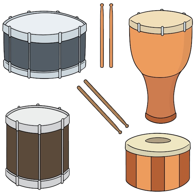 Set of drum