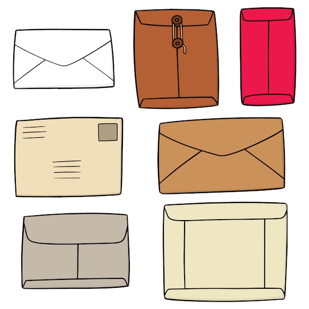 Set of envelope