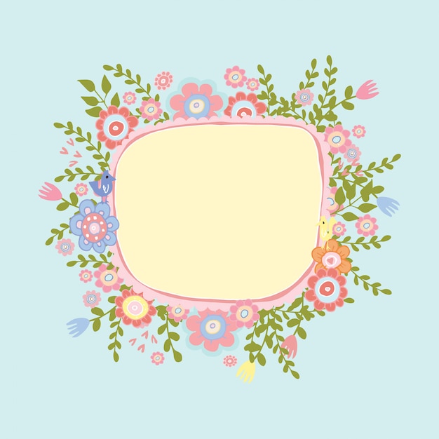 Set of flower bouquet design vector.