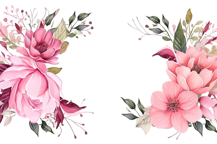Vector 結婚式の花束