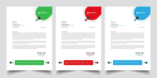 A set of flyers for a company called the company.