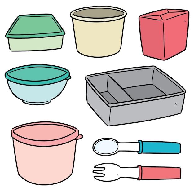 Set of food container