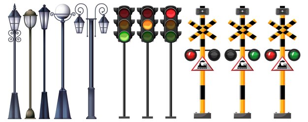 Набор для светофоров и сигналов