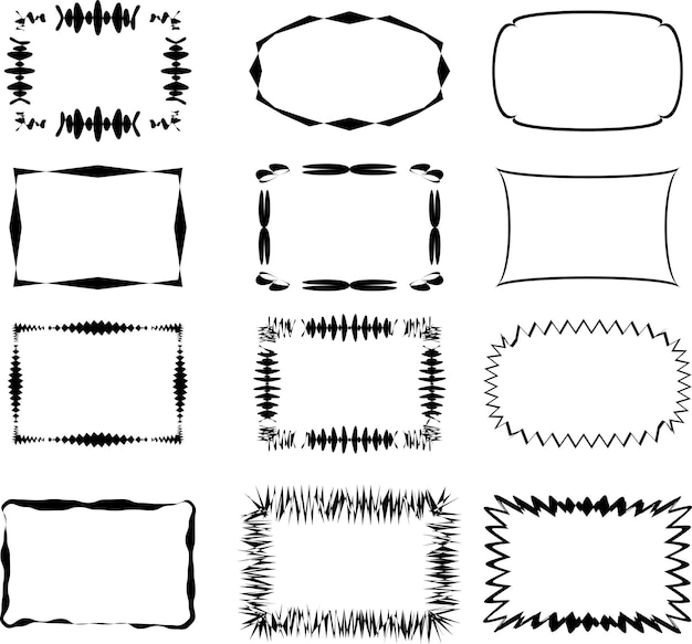 Vector set of frames