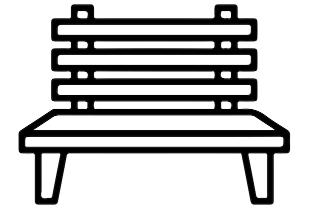 家具のシルエットセット ベクトルデザイン