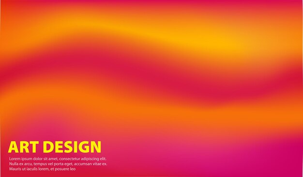 Vector set gradient abstract background with liquid and vibrant color