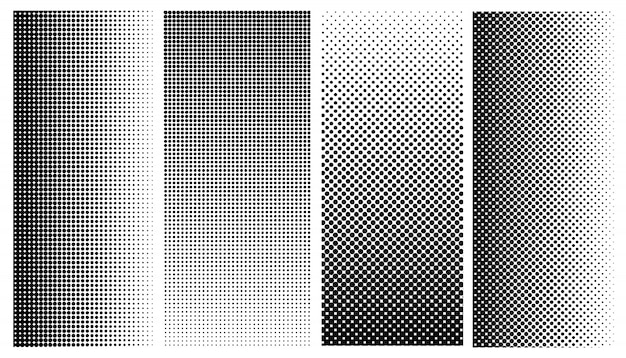 Set of halftone patterns