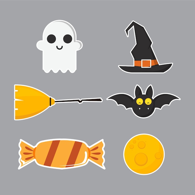 Set of Halloween character.