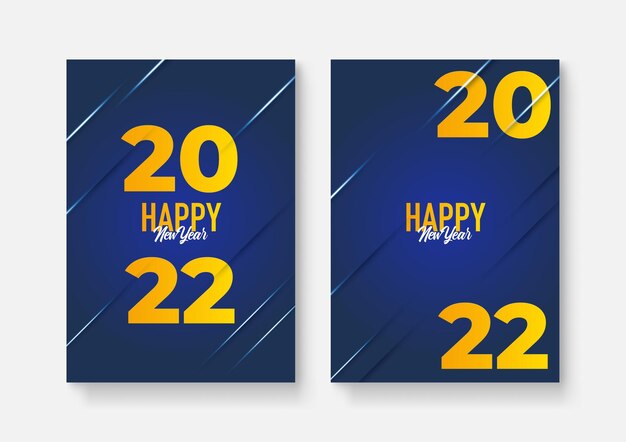 Set of happy new year posters, greeting cards, holiday covers. merry christmas design templates with typography, season wishes in modern minimalist style for web, social media. vector illustration.