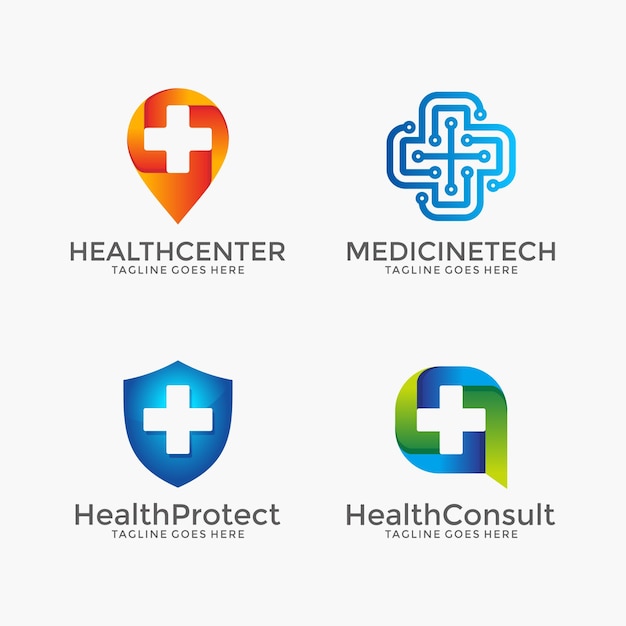 Set of healthcare and pharmacy icons