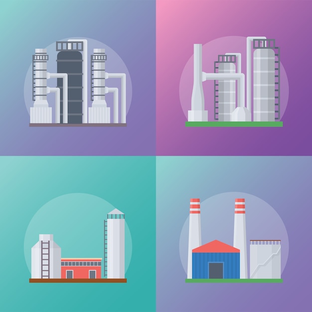 Set if industrial icons