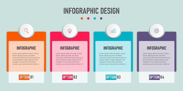 블루에 고립 된 infographic 프레 젠 테이 션의 집합