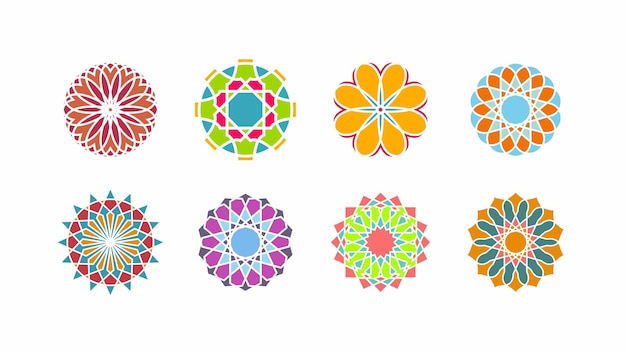 Set of Islamic Ornament Vector Design