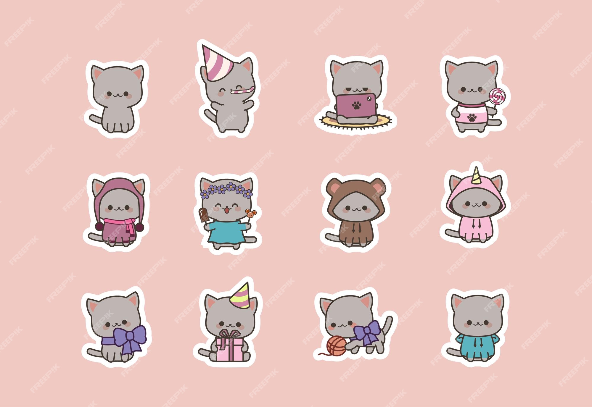 Cat Kawaii Chibi | Poster