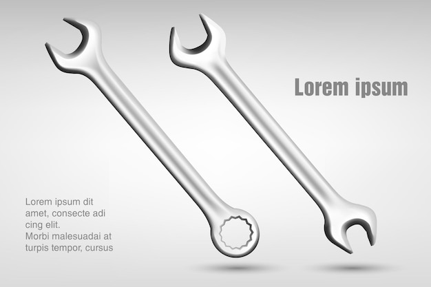 set of keys isolated on gray background