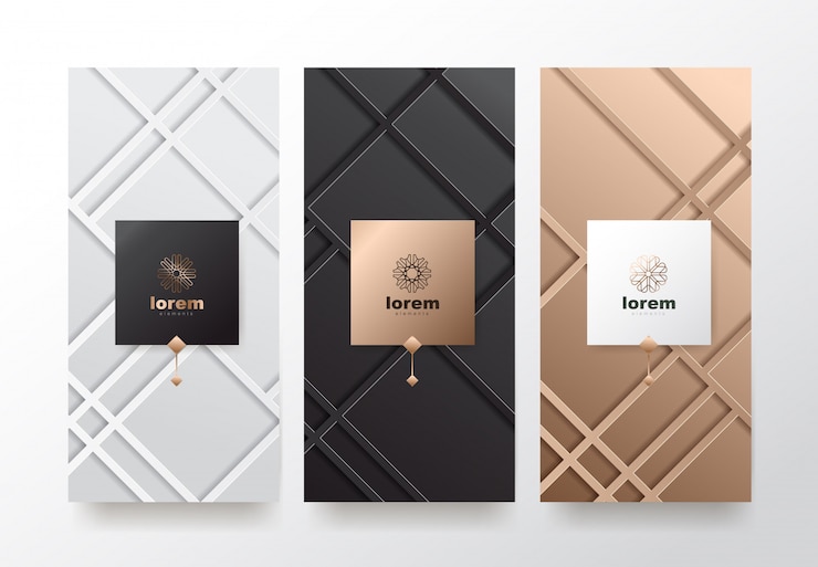Premium Vector Set label templates for premium products. Premium Vector Set label templates for premium products.