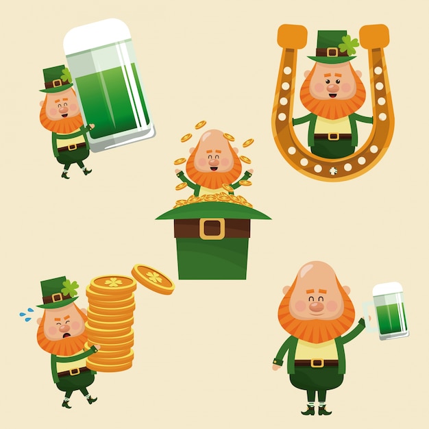 Imposta leprechaun st patrick day