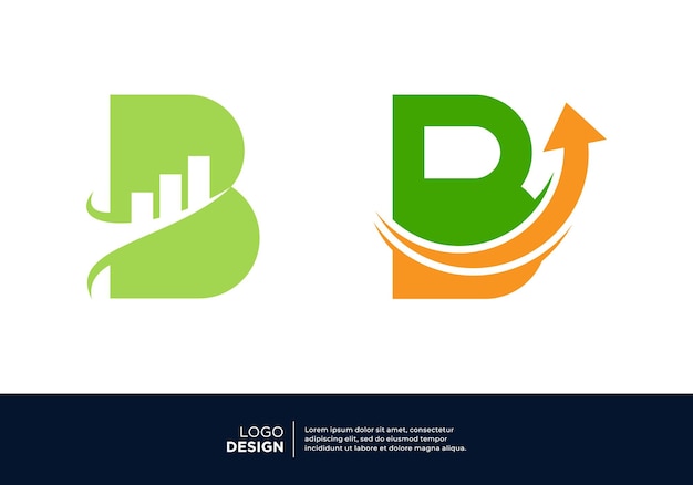 Set di disegni del logo della connessione di dati digitali a lettera n