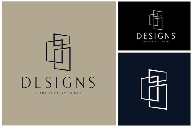 A set of logos for a company called design.