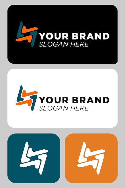 Vector a set of logos for your brand