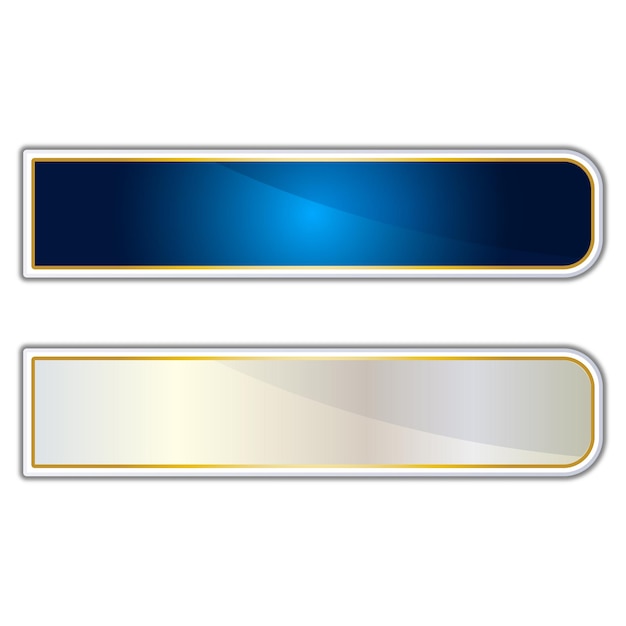 set of luxury golden arabic islamic banner title frame text box border transparent background