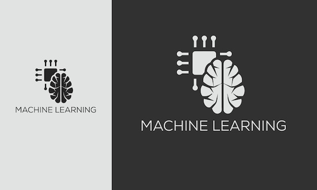 웹 및 앱에 사용할 수 있는 기계 학습 개념 아이콘 디자인 세트