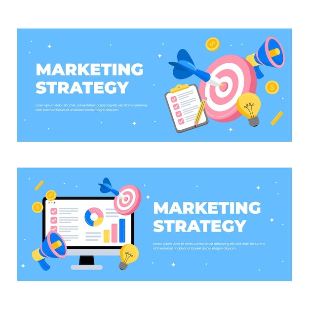 Set marketingbanners