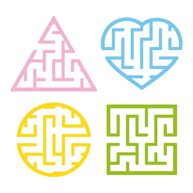 A set of mazes