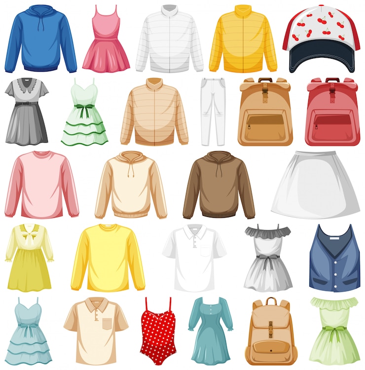 Vector set mode-outfits