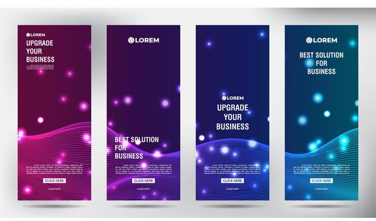 Vector 현대 색상 세트 비즈니스 브로셔 전단지 배너 디자인 수직 템플릿 표지 프레 젠 테이 션 배경 현대 출판 xbanner 및 flagbanner 롤 배너 스탠드를 롤업
