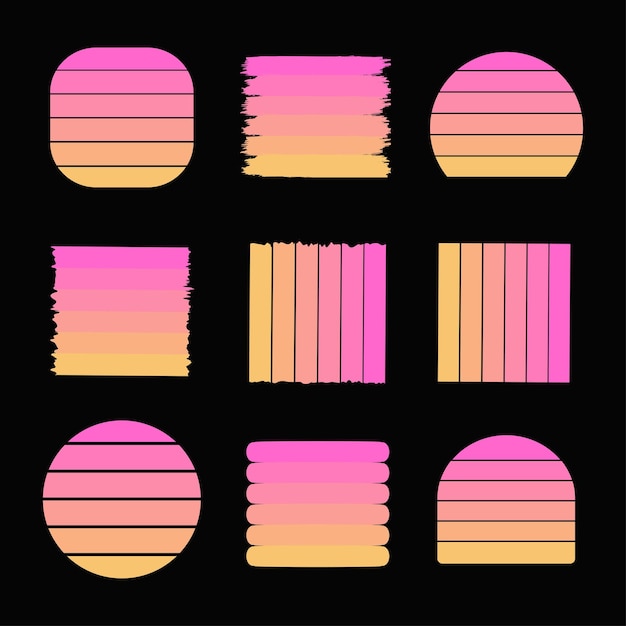 set moederdag moeder kleurenpalet Kleurenschema's voor moeders vrouwelijke kleuren roze tinten