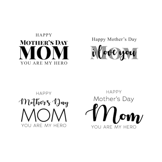 A set of mother's day quotes for moms