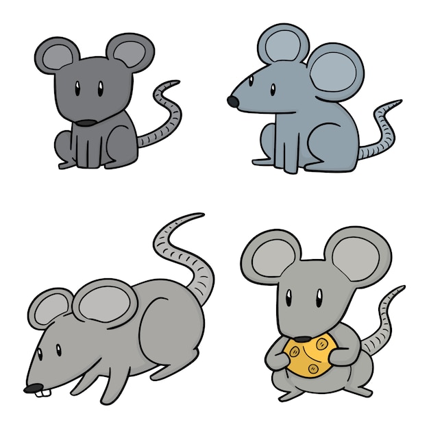 Set of mouse