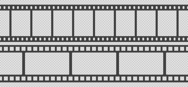 Vector set naadloze filmstroken