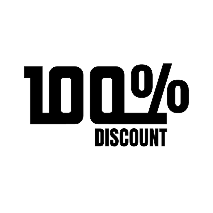 Vector set number special discount sign template design