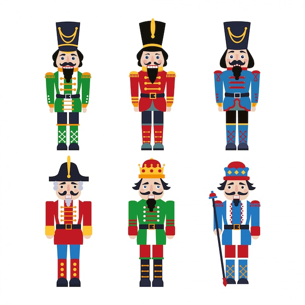 Set of nutcrackers. 