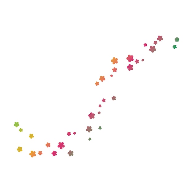 Набор абстрактных цветов фона шаблона векторной иллюстрации